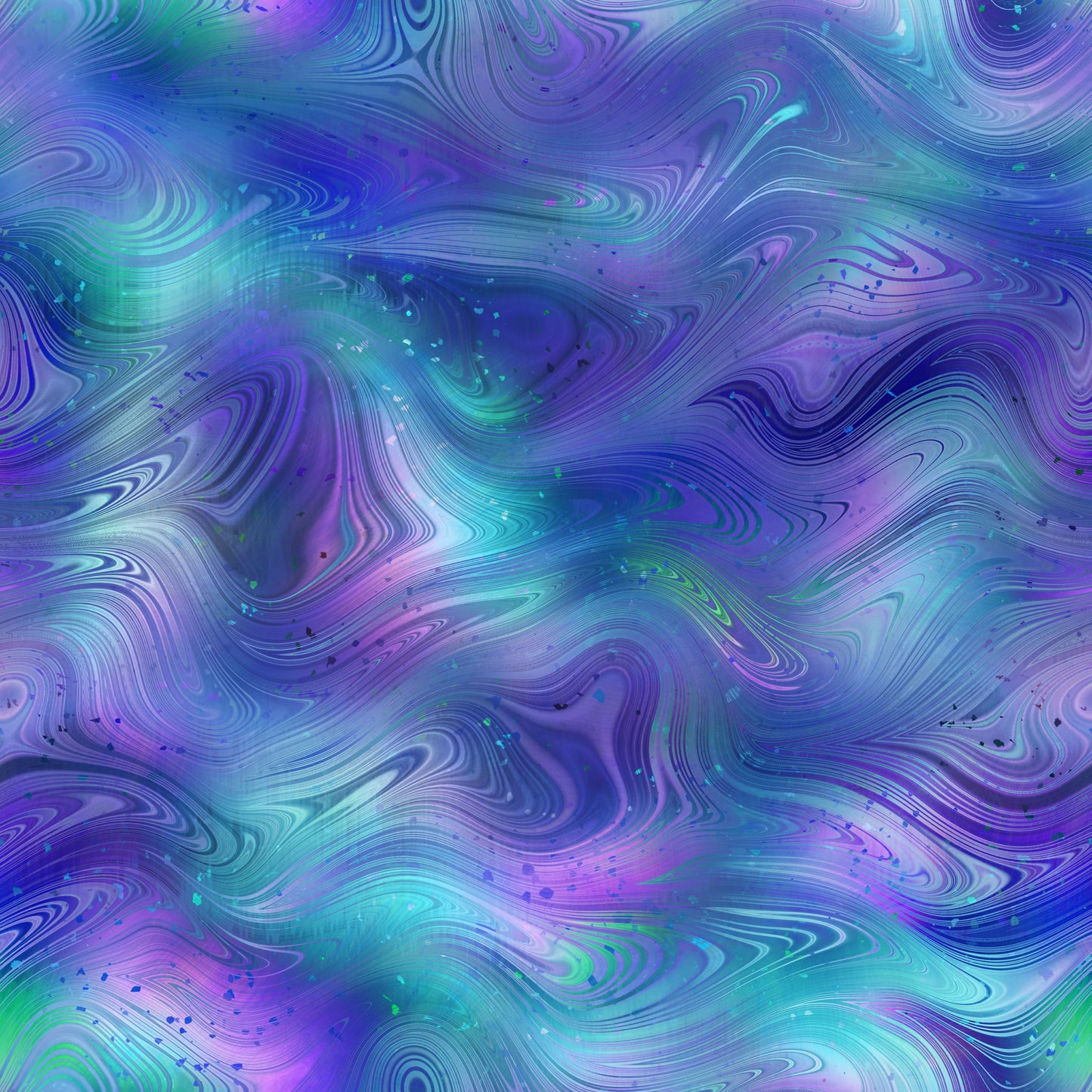 BuzoCap - Blue/Purple Swirls