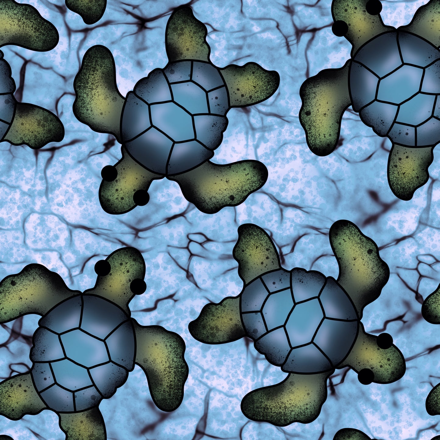 BuzoCap - Blue Turtles